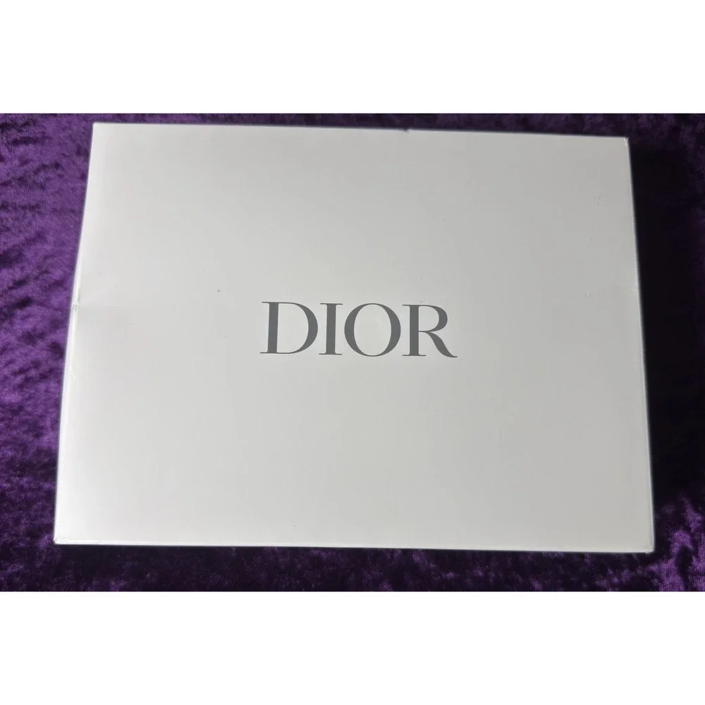 Dior Patent Red Pouch Zip Cosmetic Handle Travel Bag‎ Makeup Perfume Jewelry